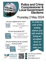 Local Elections Thursday 2nd May 2024
